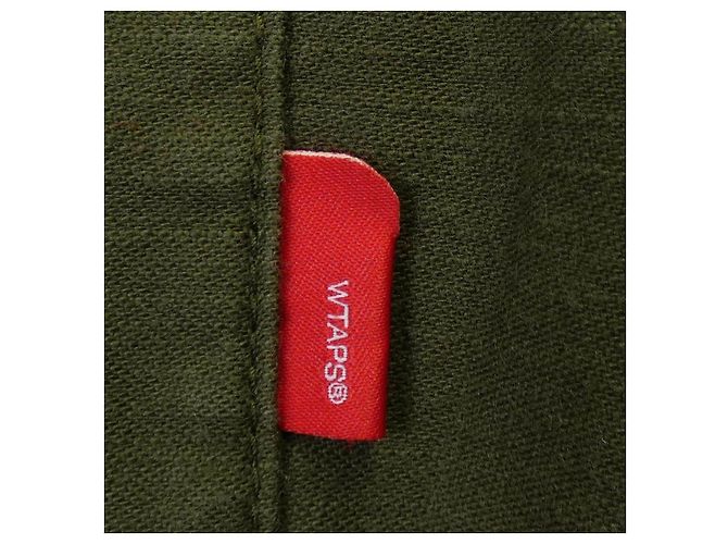 Autre Marque Camisa WTAPS de algodón verde caqui - vista 7