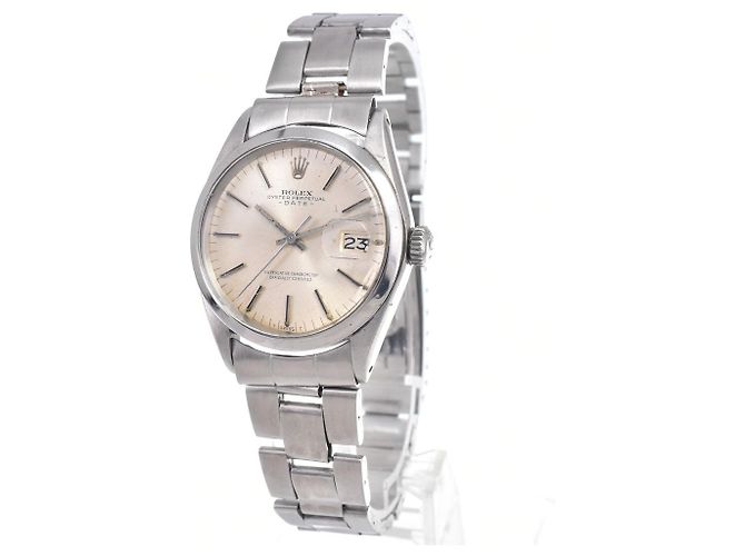 Rolex Oyster Perpetual Date Automatic Stainless Steel 34 - vista 2