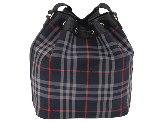 Borsa a tracolla Burberry Nova Check in tela - vista 2