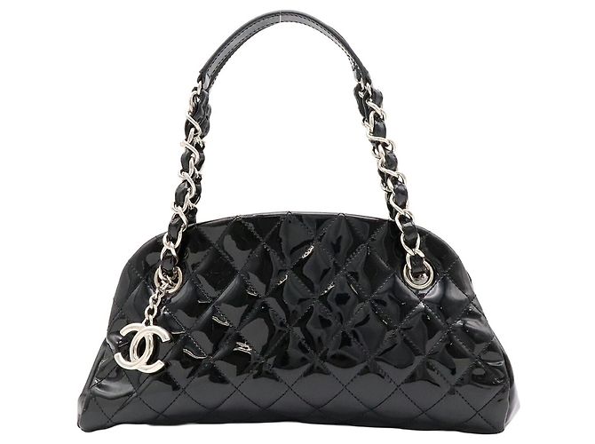 Borsa a tracolla Chanel Mademoiselle Matelassé Black - vista 2