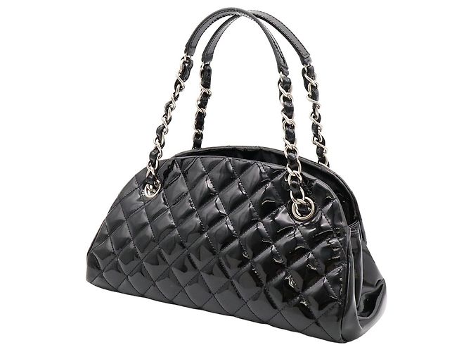 Borsa a tracolla Chanel Mademoiselle Matelassé Black - vista 3