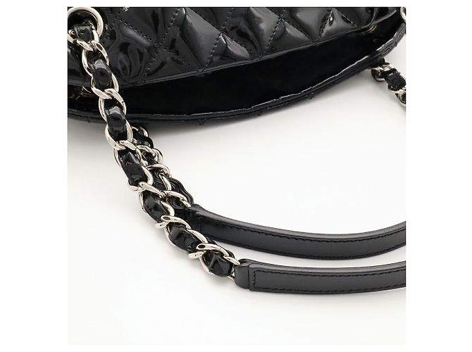 Borsa a tracolla Chanel Mademoiselle Matelassé Black - vista 5