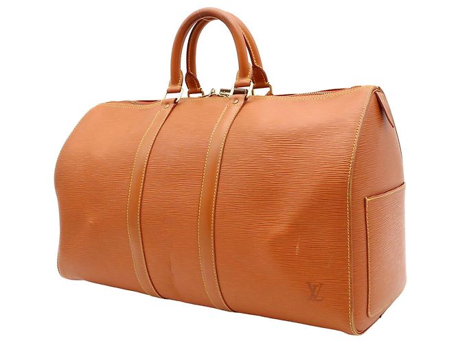 Bolsa Boston Louis Vuitton Epi Keepall 45 - vista 3
