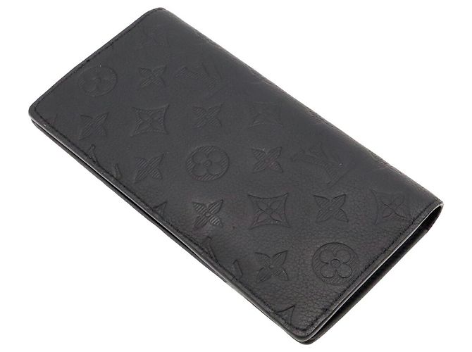 Portafoglio lungo bi-fold Louis Vuitton Monogram Shadow - vista 3
