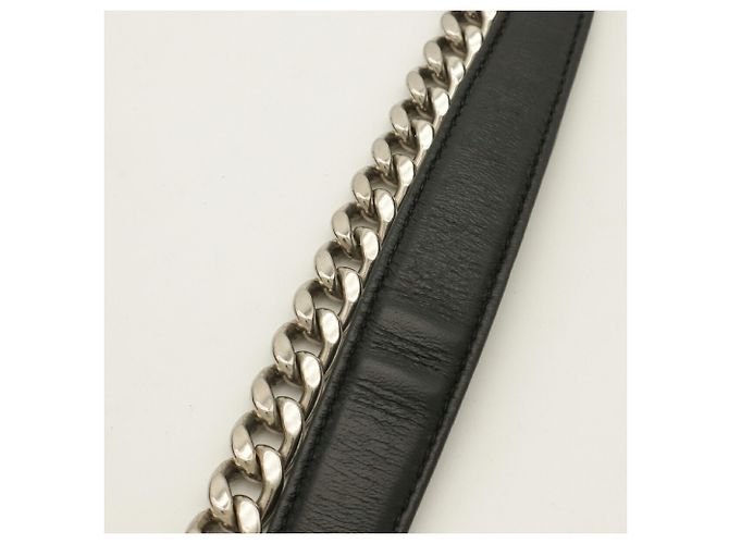 Prada Nappa Gaufre Schultertasche mit Kette und Raffung - Ansicht 5