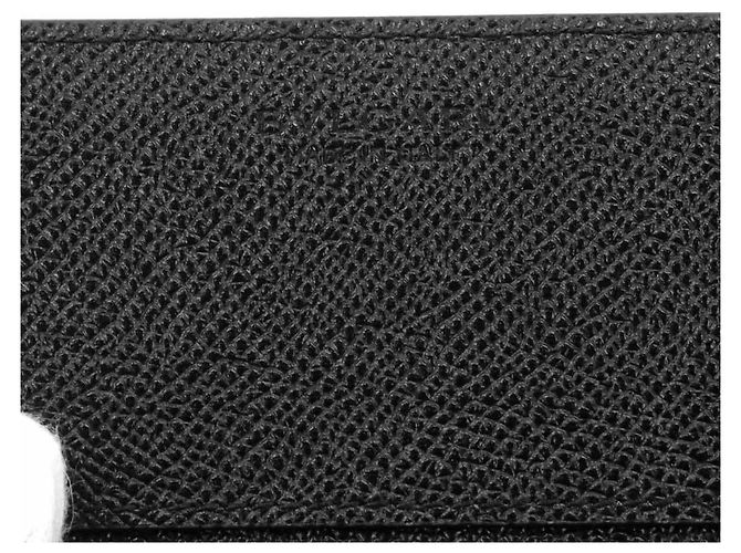Bulgari Cartera larga bi-fold Bvlgari de cuero negro - vista 9