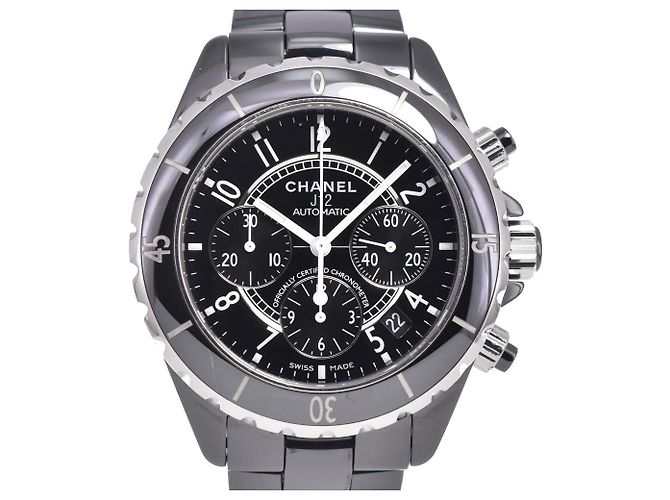 Chanel J12 Cronografo Automatico Ceramica e Acciaio Inossidabile 41 - vista 2