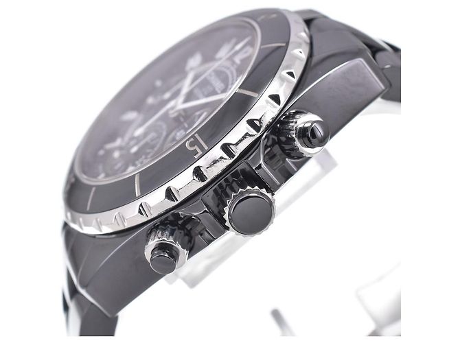 Chanel J12 Cronografo Automatico Ceramica e Acciaio Inossidabile 41 - vista 3