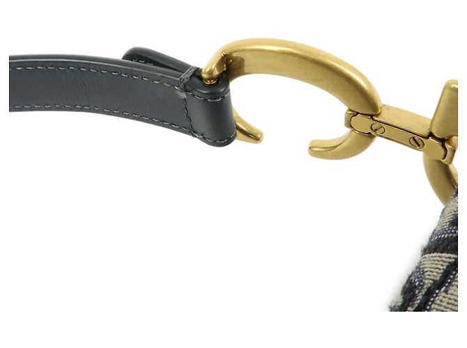 Christian Dior Saddle Oblique Canvas Small - vista 7