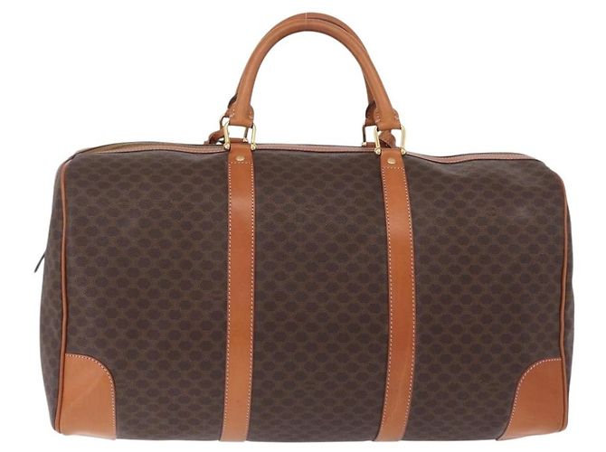Céline Celine Vintage Duffle Macadam Coated Canvas Large - vue 2