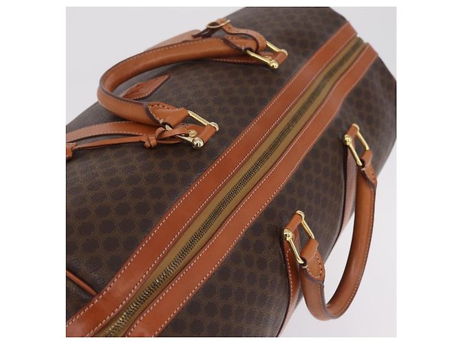 Céline Celine Vintage Duffle Macadam Coated Canvas Large - vue 6