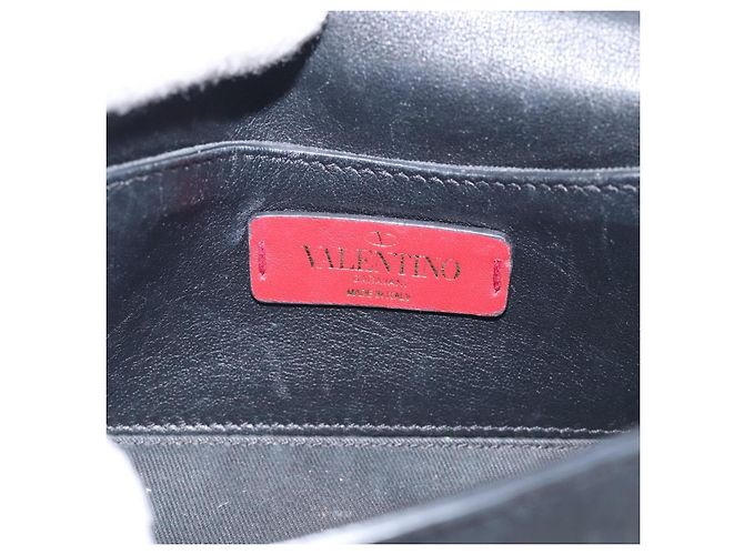 Valentino Garavani Rockstud Flip Lock Flap Leather Mini - vista 6