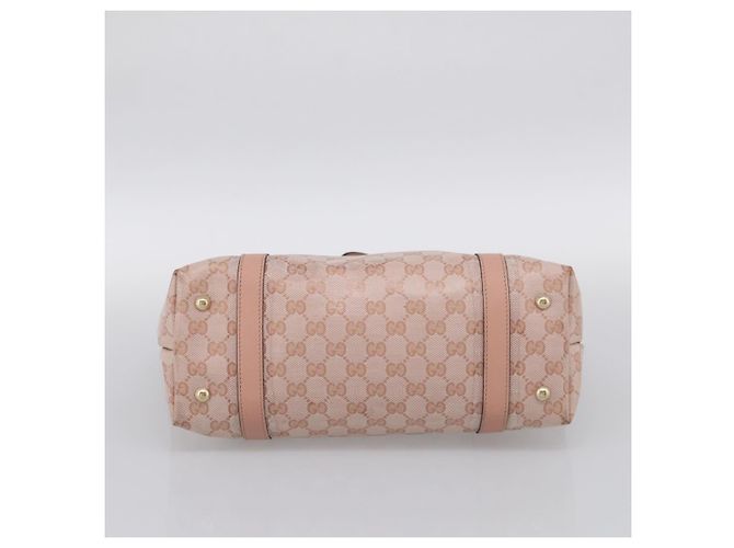Borsa Gucci Abbey Zip Tote GG Canvas and Leather Medium - vista 5
