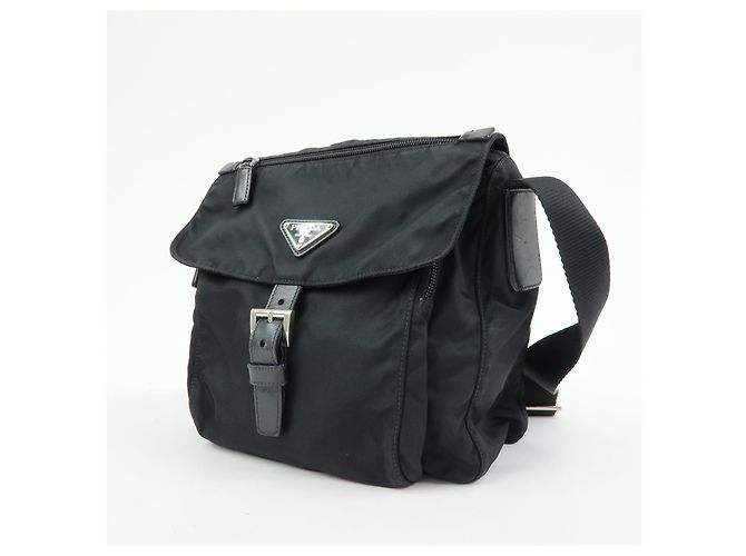 Prada Sac Messager Tessuto Small avec Boucle Zippée - vue 3