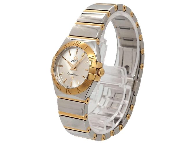 Relógio Feminino Omega Constellation Two-Tone Escovado - vista 2