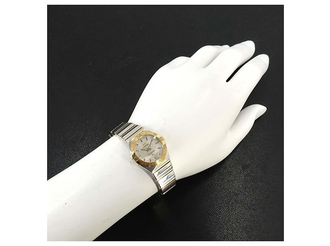 Relógio Feminino Omega Constellation Two-Tone Escovado - vista 3