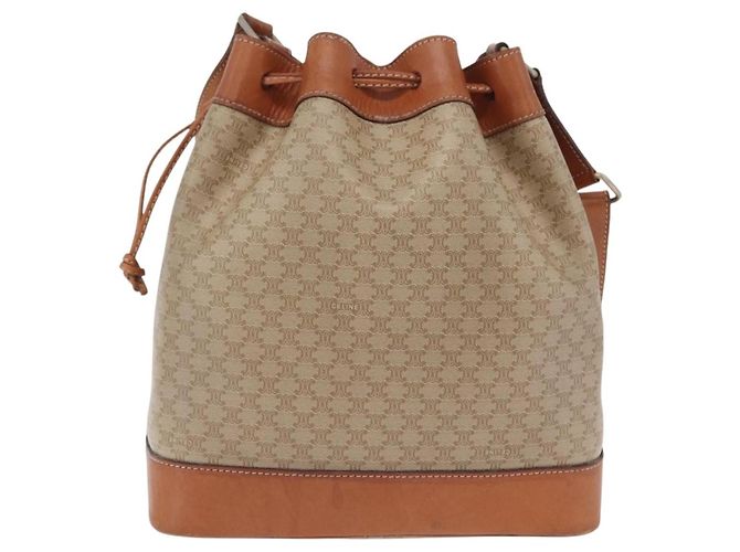 Céline Celine Macadam Shoulder Canvas Medium - vista 2