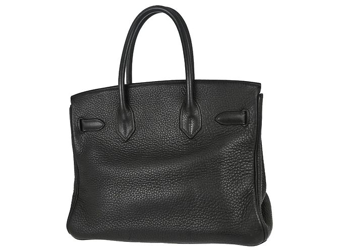 Hermès Hermes Birkin Black Clemence com Palladium Hardware 30 - vista 2