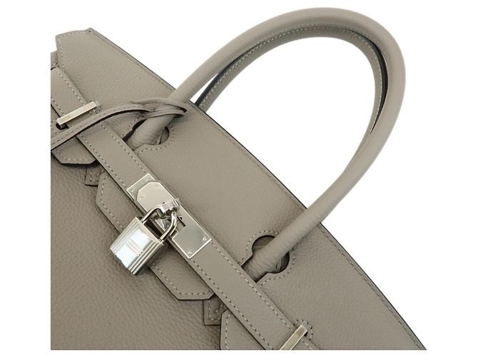 Hermès Hermes Birkin Grey Togo con Palladium Hardware 30 - vista 4