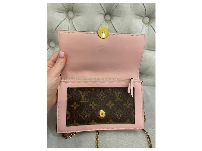 Louis Vuitton Cartera Monogram Canvas Rosa - vista 10
