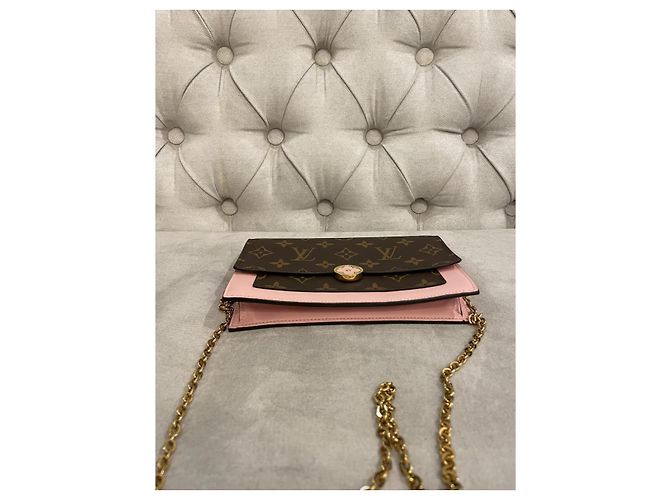Louis Vuitton Cartera Monogram Canvas Rosa - vista 11