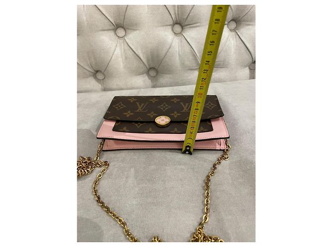 Louis Vuitton Cartera Monogram Canvas Rosa - vista 12