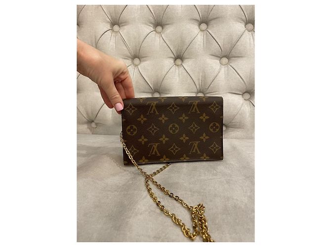 Louis Vuitton Cartera Monogram Canvas Rosa - vista 6