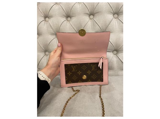 Louis Vuitton Cartera Monogram Canvas Rosa - vista 8