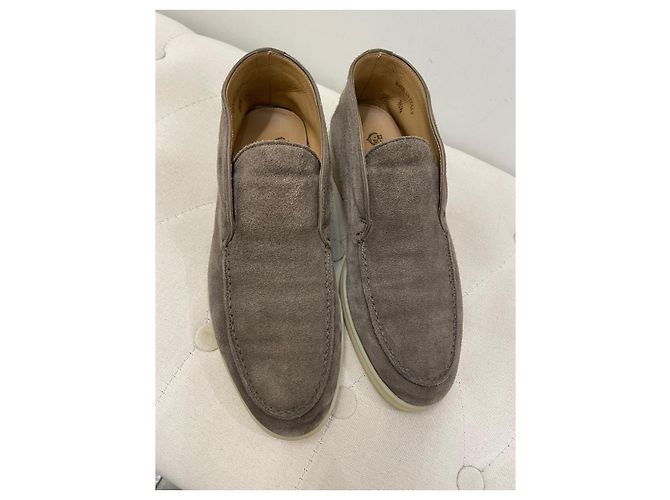 Loro Piana Open Walk Botines de ante - vista 3