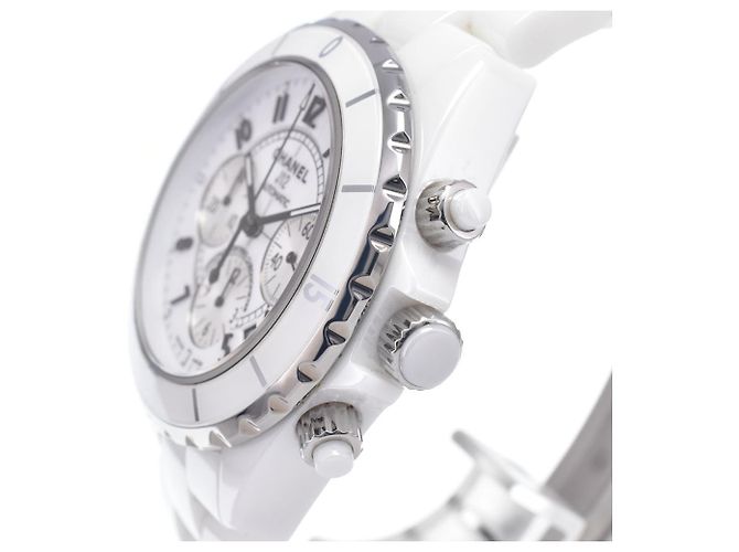 Chanel J12 Cronografo Automatico Ceramica e Acciaio Inossidabile 41 - vista 3