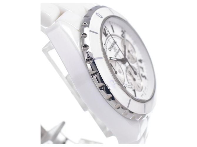 Chanel J12 Cronografo Automatico Ceramica e Acciaio Inossidabile 41 - vista 4