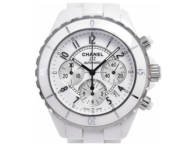 Chanel J12 Cronografo Automatico Ceramica e Acciaio Inossidabile 41 - vista 5