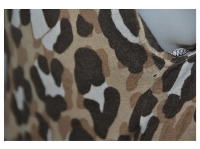 Autre Marque MAX&Co. Baumwollkleid mit Leopardenmuster - Ansicht 6