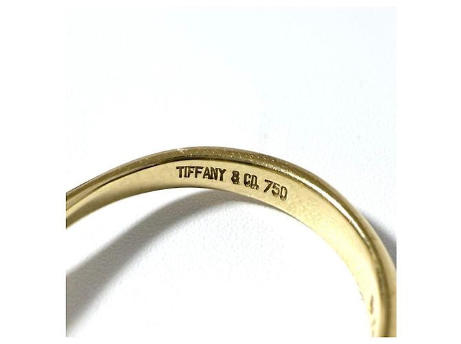 Autre Marque Anello Bean da donna Tiffany & Co. in oro giallo 18K - vista 6