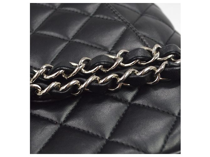 Chanel Classic Timeless Double Flap Quilted Lambskin Medium - vista 7