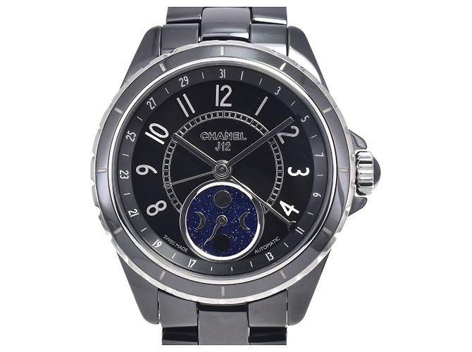 Chanel J12 Moonphase Automatic Ceramic and Stainless Steel 38 - vista 2