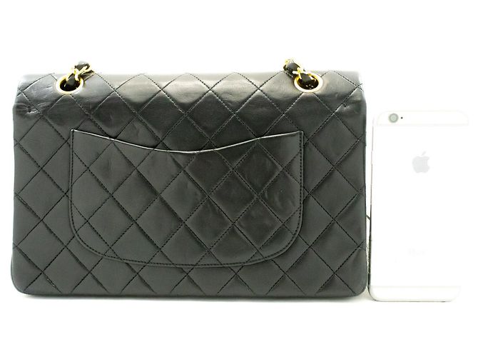 Chanel Timeless - Classic Double Flap Quilted Lambskin Medium - vista 4