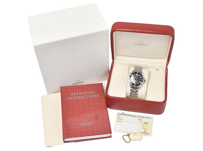 Omega Seamaster Professional Diver 300M Chronometer Automatic Stainless Steel 36 - vista 7