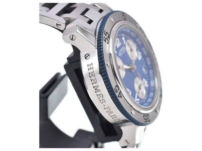 Hermès Hermes Clipper Diver Quartz Stainless Steel 28 - vista 4