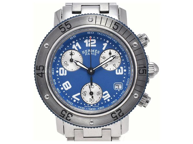 Hermès Hermes Clipper Diver Quartz Stainless Steel 28 - vista 5
