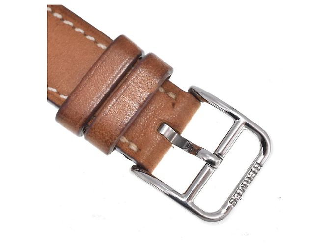Hermès Hermes Cape Cod Quartz Stainless Steel and Leather 33 - view 7