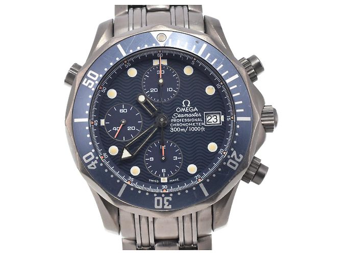 Omega Seamaster Diver 300M Chronometer Chronograph Automatic Stainless Steel 42 - vista 5