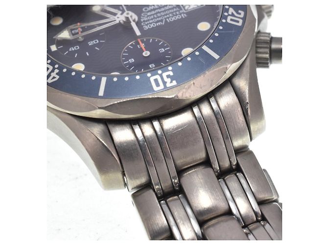 Omega Seamaster Diver 300M Chronometer Chronograph Automatic Stainless Steel 42 - vista 7