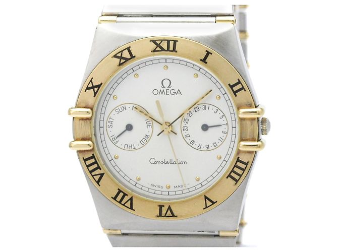 Omega Constellation Quartz Stainless Steel and Yellow Gold 33 - vista 2