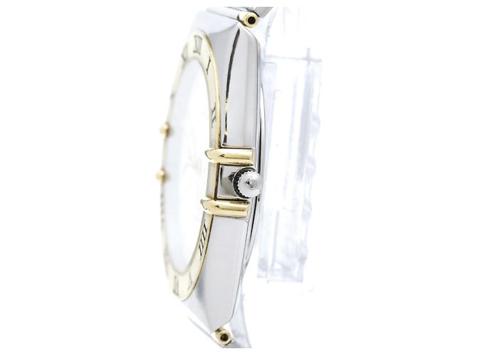 Omega Constellation Quartz Stainless Steel and Yellow Gold 33 - vista 3