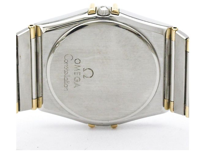 Omega Constellation Quartz Stainless Steel and Yellow Gold 33 - vista 6
