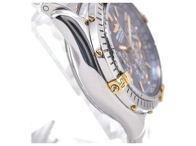 Breitling Windrider Shadow Flyback Chronograph Automatic Stainless Steel and Yellow Gold 38 - vista 3