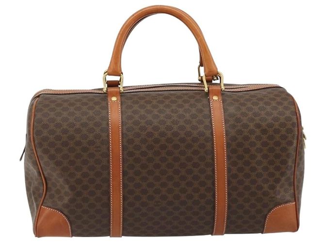 Céline Celine Vintage Duffle Macadam Coated Canvas Large - vue 2