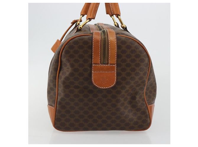 Céline Celine Vintage Duffle Macadam Coated Canvas Large - vue 4