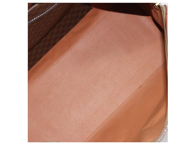 Céline Celine Vintage Duffle Macadam Coated Canvas Large - vue 5